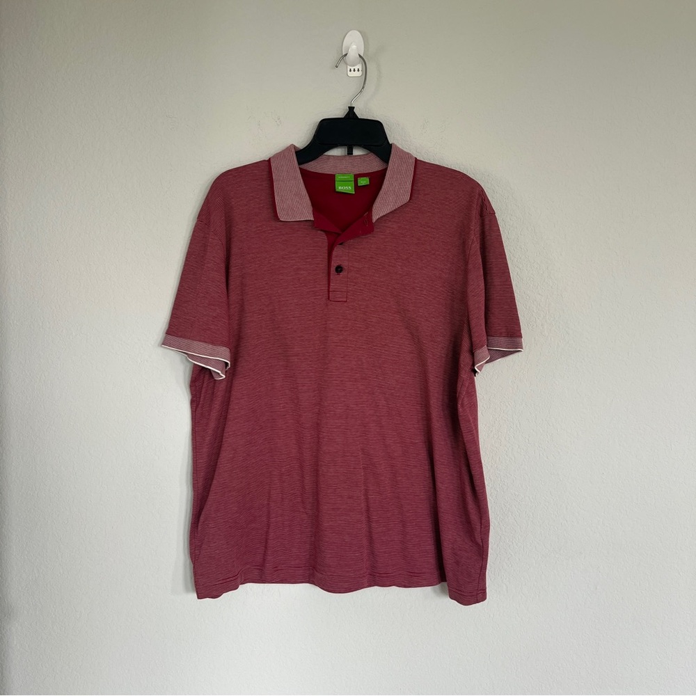 Boss Hugo Boss Striped Men’s Polo Size XL